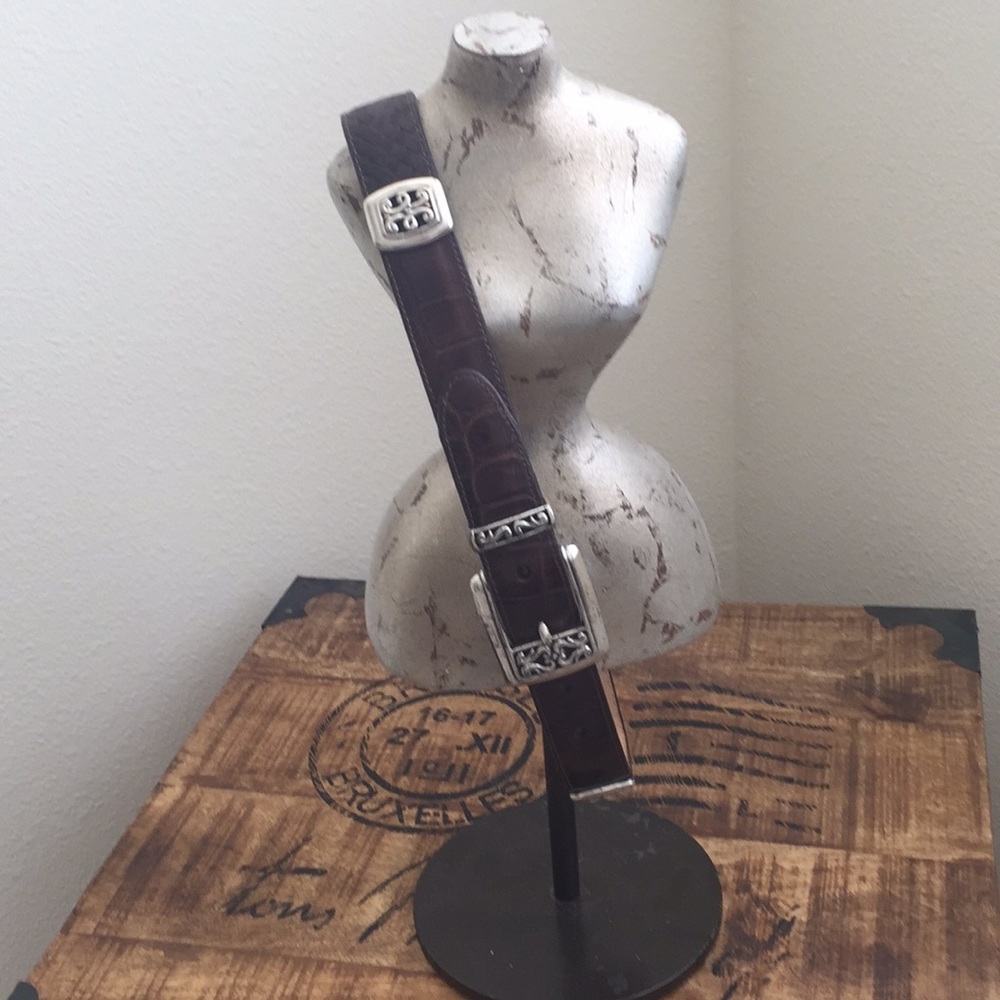 Brighton Brown Leather Belt